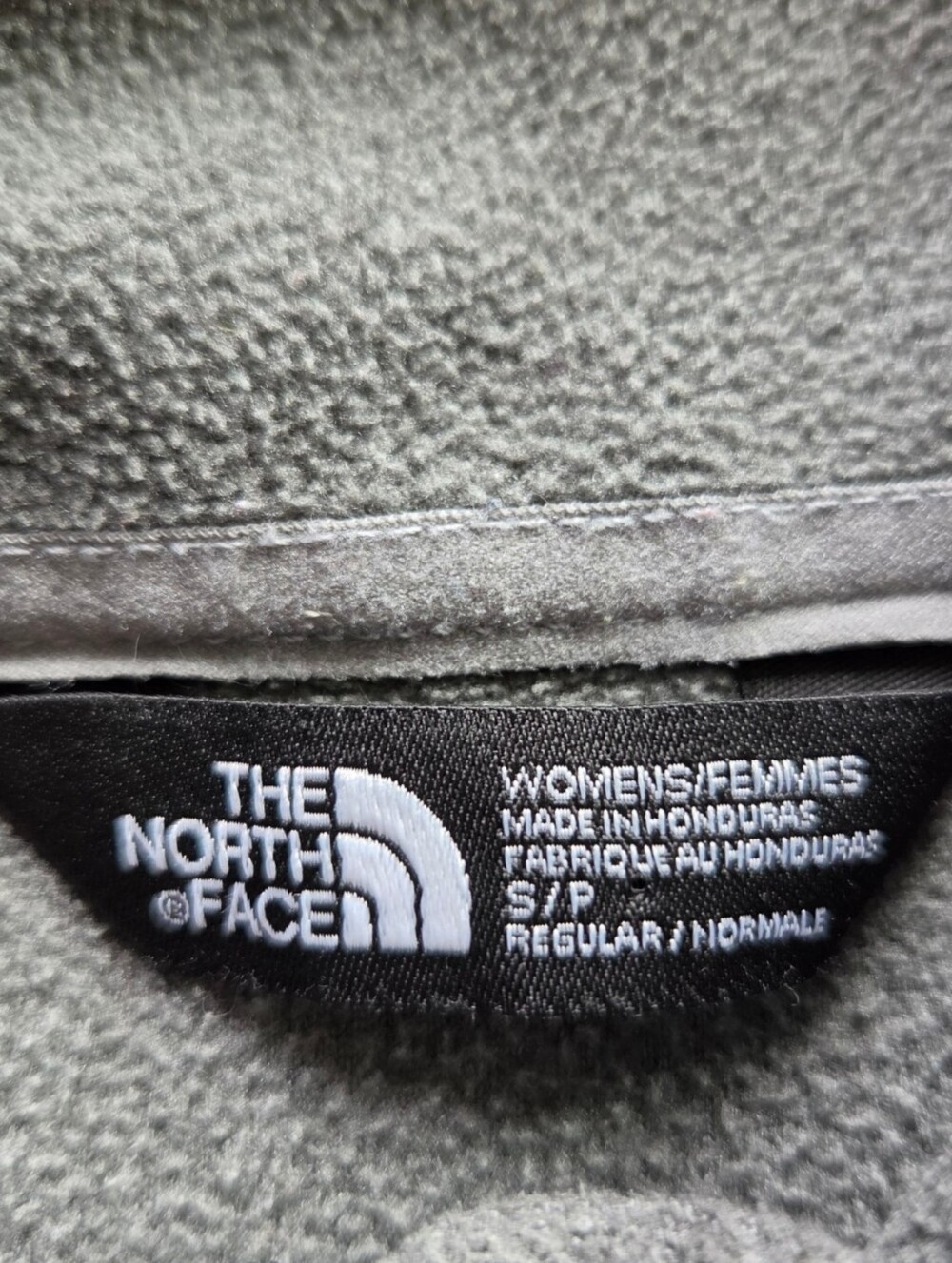 The North Face Tech Glacier 1/4 Zip Fleece Pullover Grey Womens Small - Picture 9 of 14
